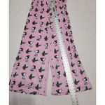 Snoopy Christmas pajamas women's Large NWT Pink Photo 4