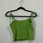 Old Navy Linen Blend Lime Green Tank XS Photo 4