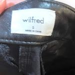 Aritzia Aritiza faux leather high waisted shorts. Size 0 Wilfred Photo 3