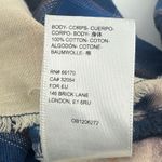 BDG Urban Outfitters Rayne Flannel Boxy Cropped Button Photo 9