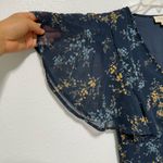 Orange Creek  Midnight Blue Floral Maxi Dress Photo 7