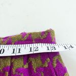 Valentino Boutique Vintage Magenta Houndstooth Wool Tweed Pencil Skirt Size 6 Pink Photo 6