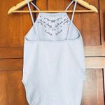 Free People Intimately Bodysuit Cutout Sleeveless Purple Size Medium/Large NEW Photo 4