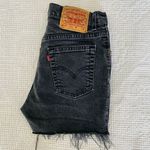 Levi's Vintage 517 Black High Rise Shorts Photo 2
