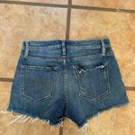 frame denim  Le Cutoff Blue Jean Shorts Photo 1