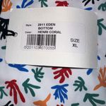 FISCH Chanzy Printed Bikini High Cut Brief Bottoms‎ NWT Size XL White Photo 2