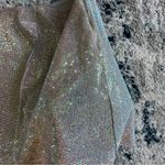 Rhinestone Skirt Silver Photo 6