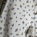 ZARA  The Marine Straight Crop Wide Leg Pants Floral Print size 6 Photo 13