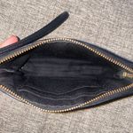 Coach  Black Leather Wristlet Wallet with Zipper  Photo 5