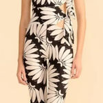 Farm Rio NWT  Copacabana One Shoulder Jumpsuit Black White Women's Size M Photo 0