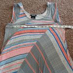 Premise multi color striped smock dress size small Photo 8