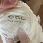 OGL Smocked Oatmeal Heather Spaghetti Strap Crop Top Size undefined Photo 6