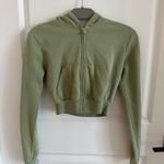 H&M  Cropped Zip-Up Hoodie Photo 0