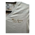 Disney XS T-Shirt Cinderella Castle Gold Glitter Where Dreams Come True NWT Photo 1