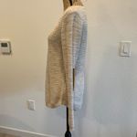 (F-189)Lety & Me Cream Sweater with Brown elbow patches, stitch fix, Size S Photo 2