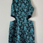 Anthropologie Hutch Floral Jacquard Cut-Out Mini Dress NEW Size 10 Photo 4