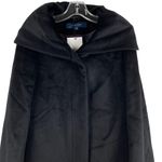 Cole Haan Single Breasted Wool Blend Long Coat Black Size 8 Photo 3