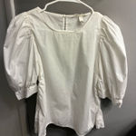 H&M  Puffy Sleeve Blouse Photo 0