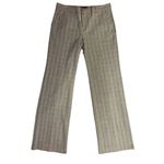 Dana Buchman  Womens Size 10‎ Dress Pants Plaid Brown High Rise Str Leg Career Photo 2