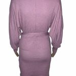 Revamped  ribbed belted sweater dress Photo 3