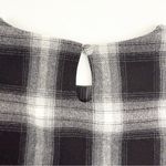 Disturbia Billie Check Mini Smock Dress Black Plaid Flannel Grunge Goth Punk Size 2 Photo 10
