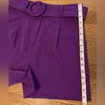 Boutique NWT Two piece dressy Short and blazer set purple size M Photo 13