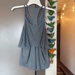 Nike Women’s Air GX Running Tank Top Light Blue White Photo 4