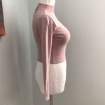 Missguided NWT!!  Mauve Long Sleeve Crop Top Photo 2