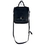 Coach 5130 Vintage Black Leather Station Crossbody Bag Purse Original Hangtag Photo 1