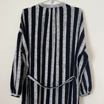 Dubgee by Whoopi Women's Black Stripe Long Sleeve Hi Photo 7