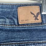American Eagle  Jean Shorts Womens 0 Medium Wash Denim Low Rise Y2K Vintage Photo 3