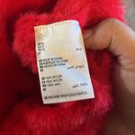 Bar III  red fuzzy sweater Photo 2