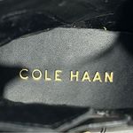 Cole Haan  Women’s Haidyn Black Leather Block Heel Ankle Booties Shoes size 6 Photo 7