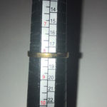 Size 8 18K HGE Gold Plated Faux Pearl CZ Rhinestone Vintage Statement Ring Photo 8