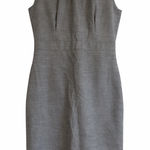 J.Crew  Wool Blend Ruffle Neck Suiting Dress – Size 10 Photo 0