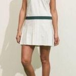 Prince Pickleball Tennis Pleated Collared Athletic Dress Size Medium. White Photo 0