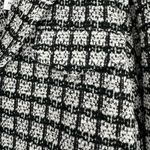 New York & Co Black White Tweed Crop Jacket size XXL Long Sleeve NWT Blazer Photo 4