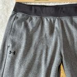 Under Armour  Coldgear Gray Black Womens M Loose Rival Fleece Jogger Sweatpants Photo 1