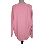 Wildfox Inside Out Baggy Beach Sweatshirt Pink and White Size M Photo 1