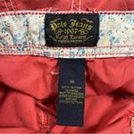 Ralph Lauren POLO Jeans Bermuda Shorts Women’s 10 Coral Pink Y2K Baggy Tie Hem Photo 8