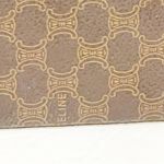 CELINE  Macadam Vintage Long PVC & Leather Bifold Wallet Photo 2