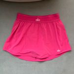 Alo Yoga Match Point Tennis Skirt Pink Summer Crush XS Photo 1