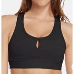 Fabletics Black Sylvia Keyhole High Impact Sports Bra, S Photo 0