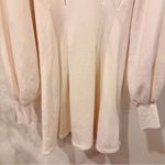 En Saison Aislin Mini Sweatshirt Dress in Natural Cream Size Small NWT Photo 3