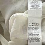 Lucky Brand womens sweater Size L Metallic Silver Stripe Open Knit Pullover Photo 6