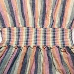 Rails Women’s Striped Multi-Color Button-Up Sleeveless Mini Dress Photo 4