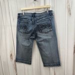 White House | Black Market Women’s 10 Noir Denim Shorts Photo 2