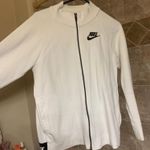 Nike White Zip Up Jacket Photo 0