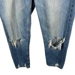 Mother Superior The Tom Cat Jeans In The Confession Wash Size 24 Distressed Boho Blue Photo 2