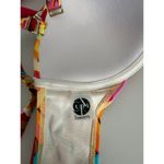 Curve by Sunsets Convertible Retro Bikini Swim Top Women’s 16W Pink Geometric Photo 4